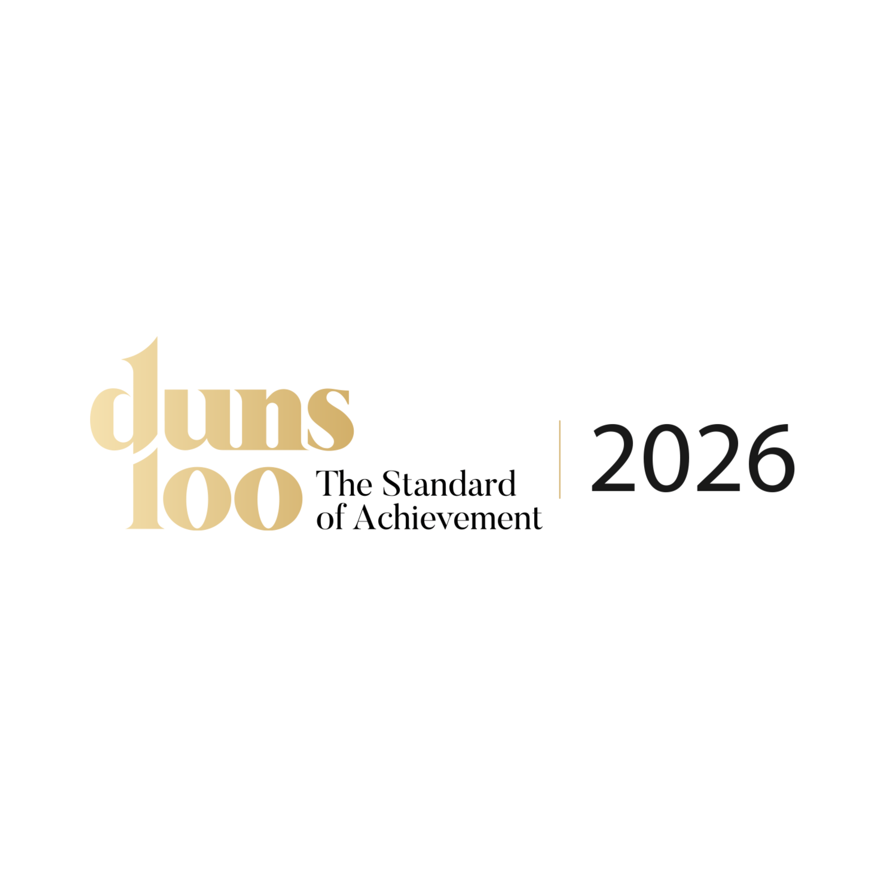Duns 100 The Standard of Achievement 2026